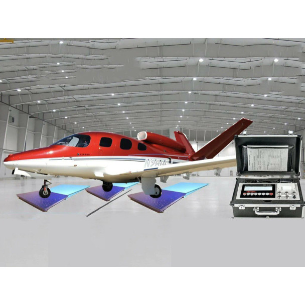 Prime Scale PS-AF-15K Airplane Scale kit with matching ramps 15,000 lbs Capacity